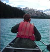 Paddling into the heart of Wyoming ...