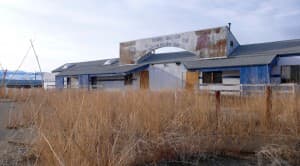 condemned fomrer Boys & Girls Club building