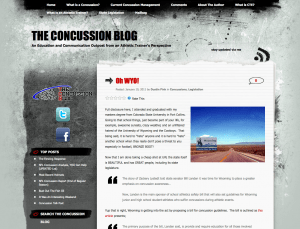 The Concussion Blog