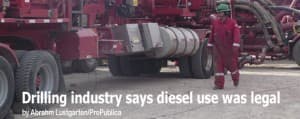diesel-fracking