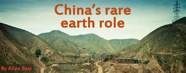 China's rare earth role