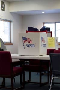 Ft. Washakie polling place