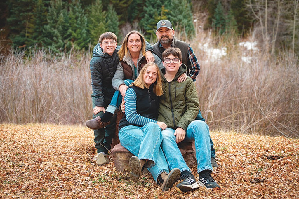 Tony Mong and his family