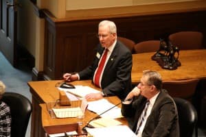 Speaker of the House Kermit Brown (R-Laramie) argued that sexual orientation and gender identity are not a choice. (Gregory Nickerson/WyoFile)