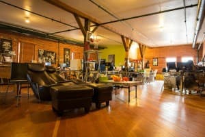 Warehouse 21 interior