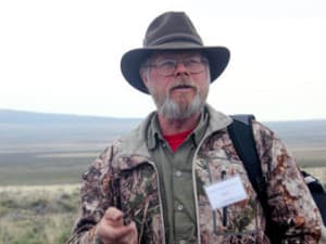 Jack Connelly, a retired scientist for the state of Idaho, said it will take “hard decisions” by federal regulators to spare grouse from oil and gas threats. (photo by Phil Taylor)