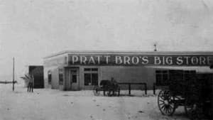 Pratt Brothers Big Store in Powell opened 1909. Martin Pratt, House speaker at the 1913 Legislature, operated the store with his brother Charles. Wyoming Tails and Trails.