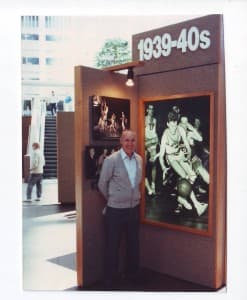 Sailors' contributions to college basketball are still recognized today by students of the game. (Courtesy of Bill Schrage)