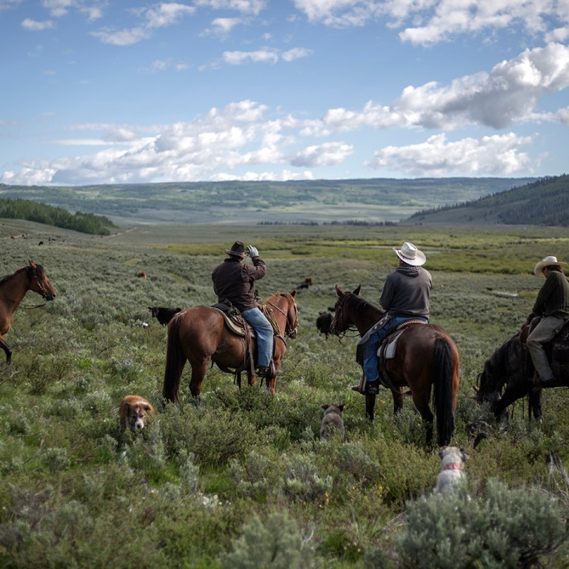 Wyoming’s Charlie Russell sky