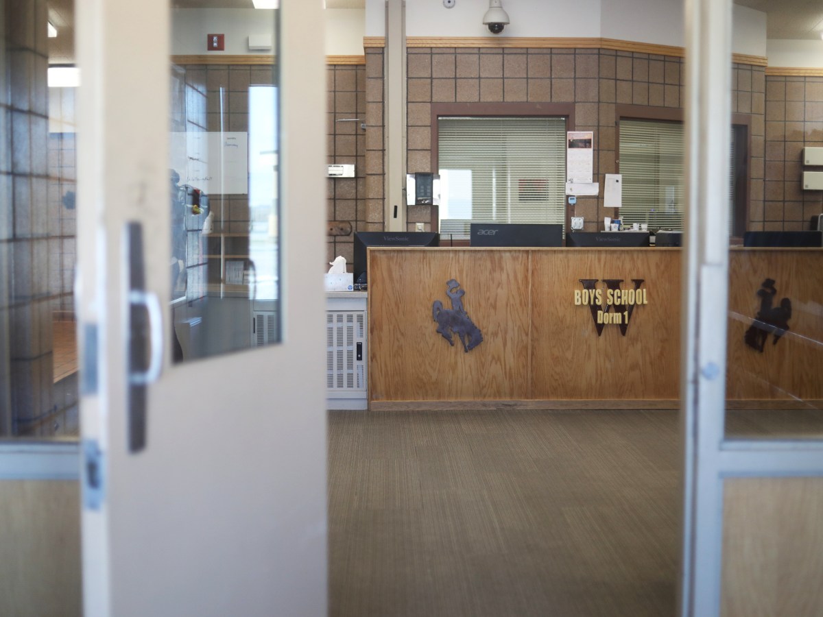 Wyoming Boys’ School, state claim restraint methods, confinement, use of force don’t violate law