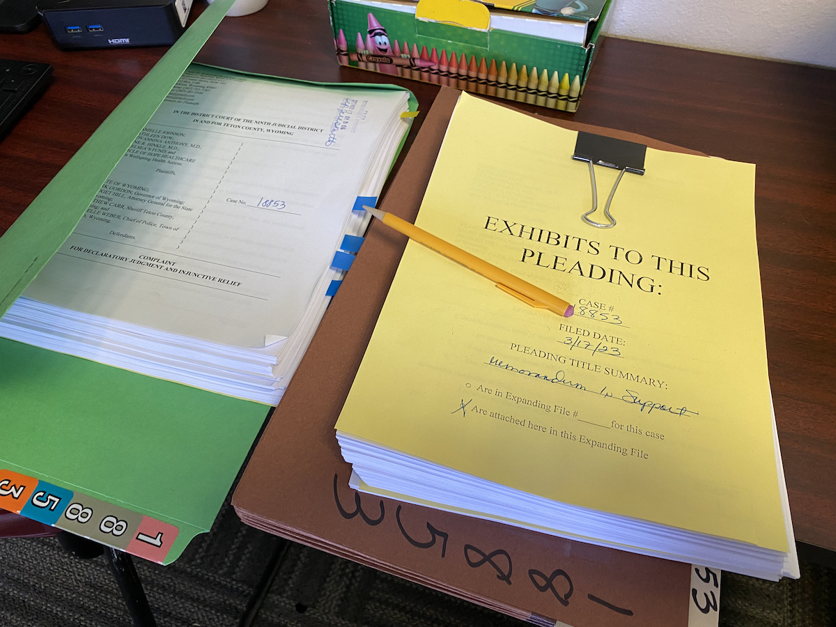 Judge allows expert witness testimony in Wyoming abortion suit