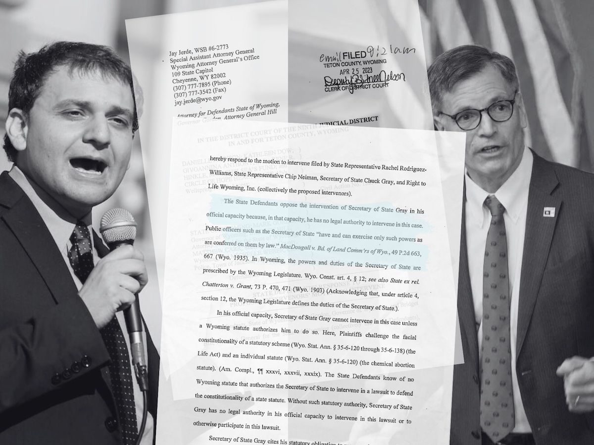 Gov., AG oppose secretary of state’s request to join abortion ban defense