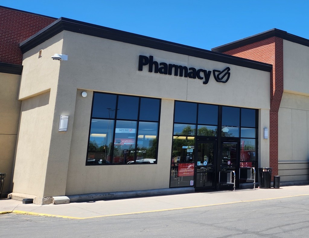 The pharmacy at the Safeway in Laramie