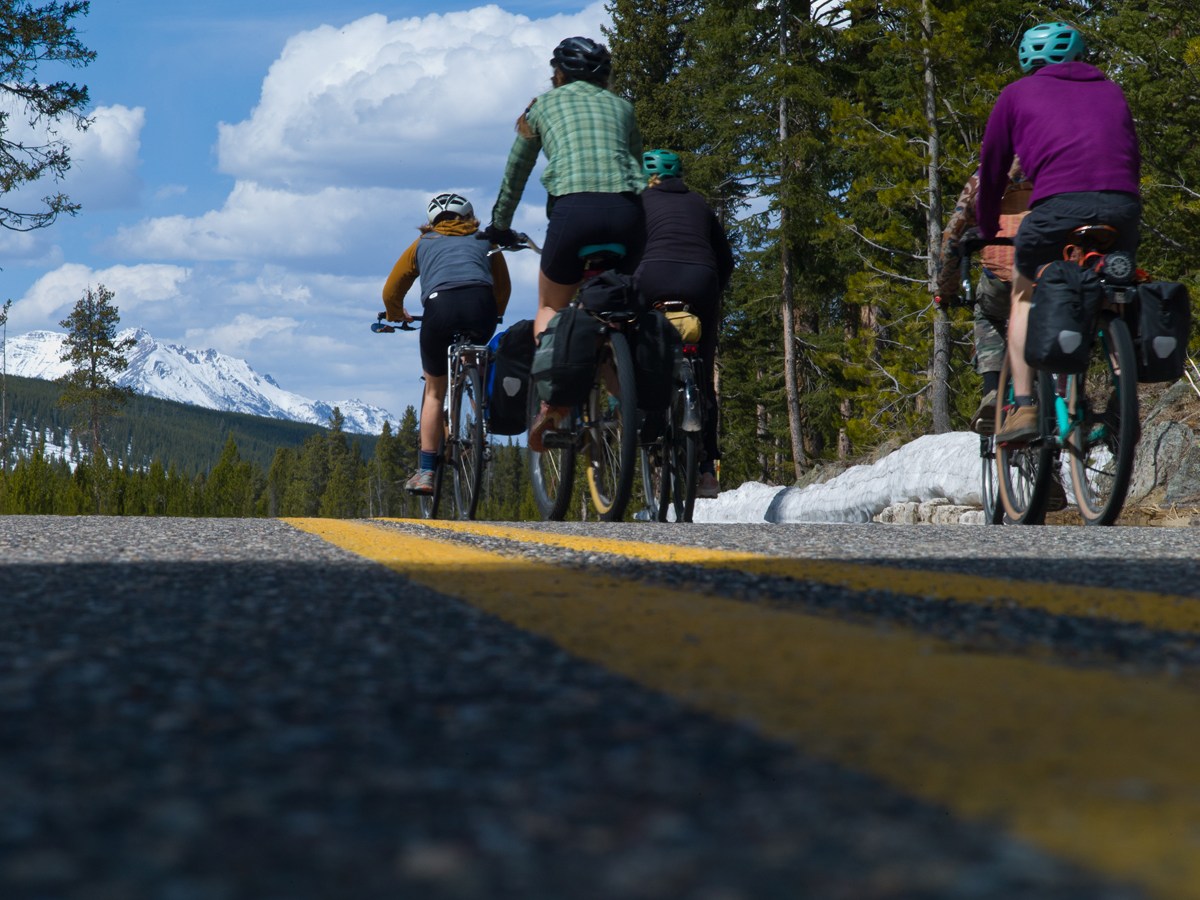 Carefree in a car-free Yellowstone: Cyclists tour park without dodging vehicles