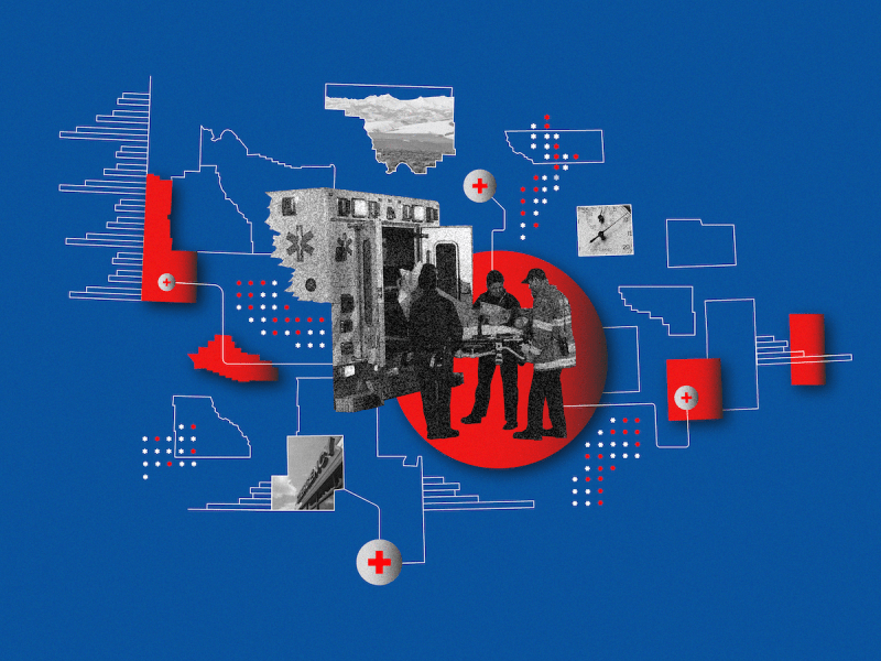 Images of EMS, emergency rooms and the pairie