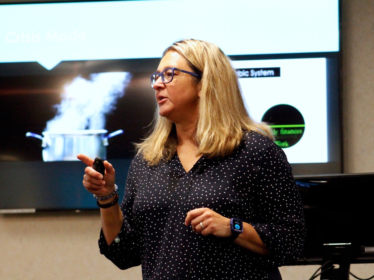 She served as a first responder. Now she helps them with their mental health.