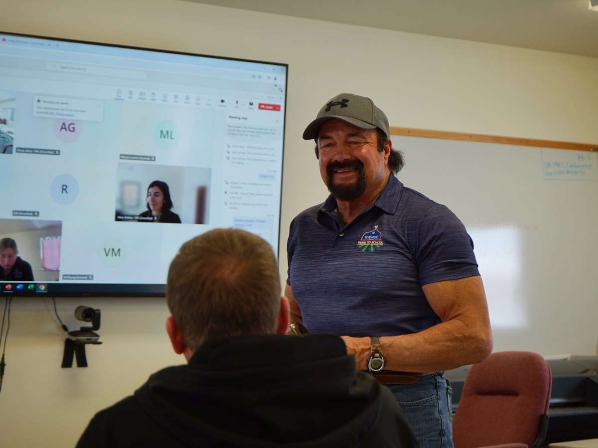 Bobby Lane is bringing locally grown food to Wyoming’s school cafeterias