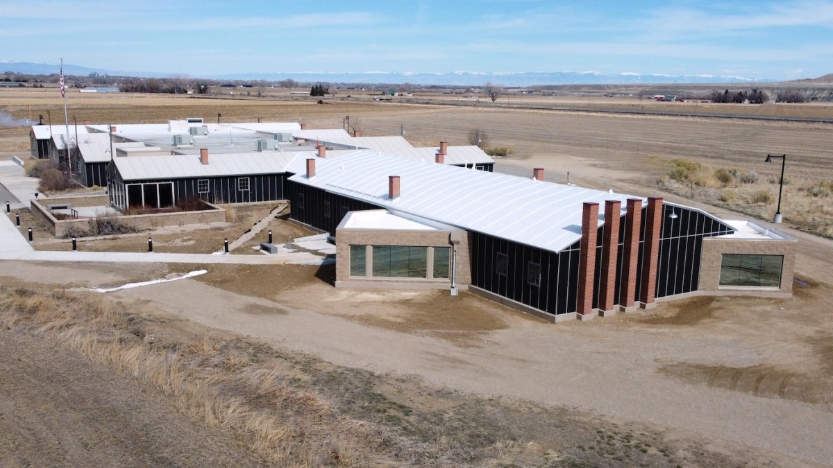 The Heart Mountain Interpretive Center. (Courtesy of Heart Mountain Wyoming Foundation)