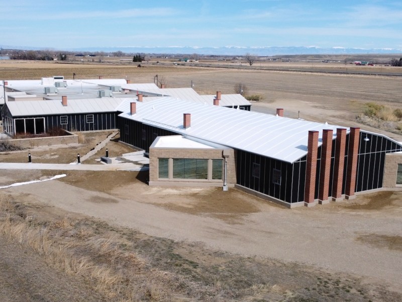The Heart Mountain Interpretive Center. (Courtesy of Heart Mountain Wyoming Foundation)