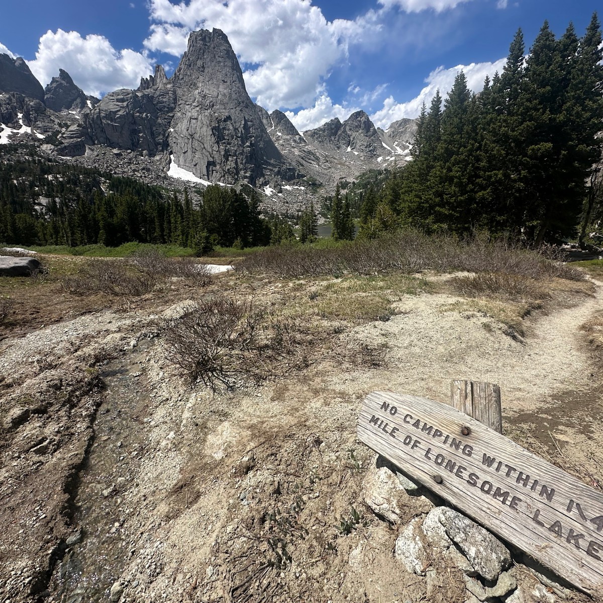 The burden of a clean Wind River Range falls on us