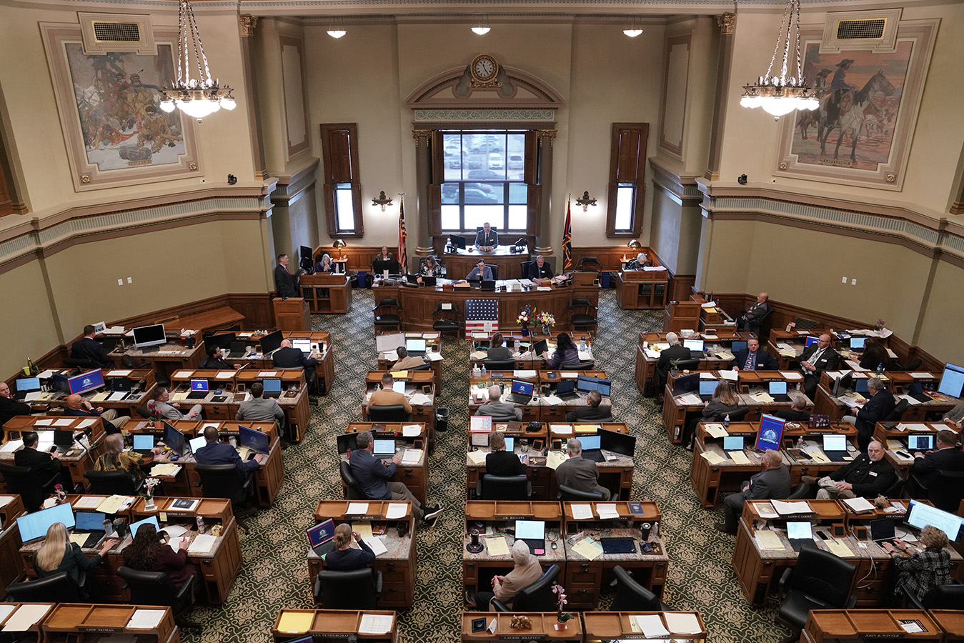 House trails behind Senate as first round of budget deliberations slogs into second day