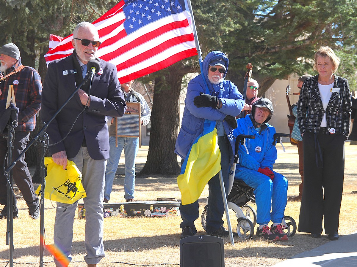 Wyoming Public Media birthday party turns into funding rally