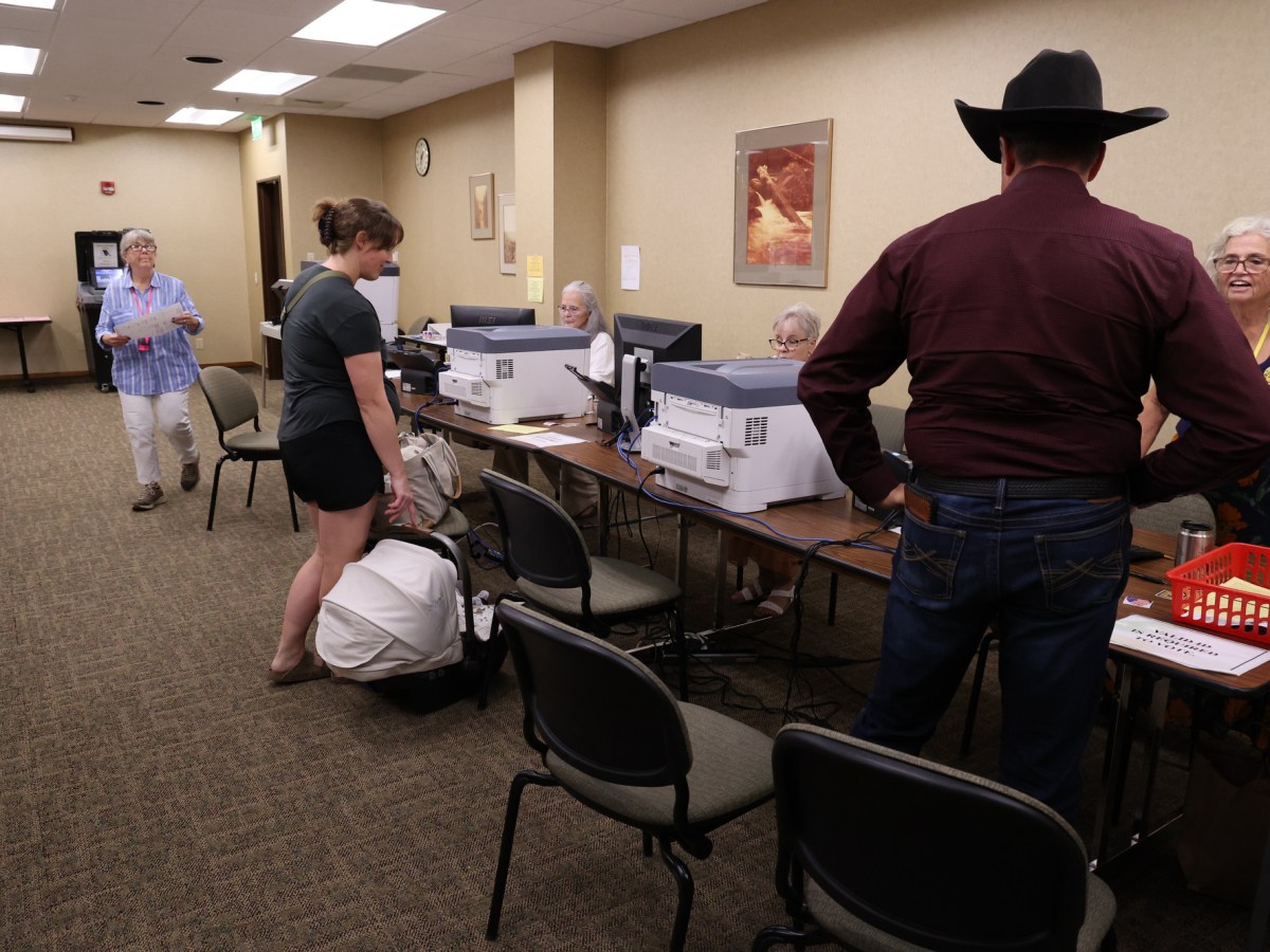 Early voting in Wyoming’s primary election trails historic 2022 contest, clerks say