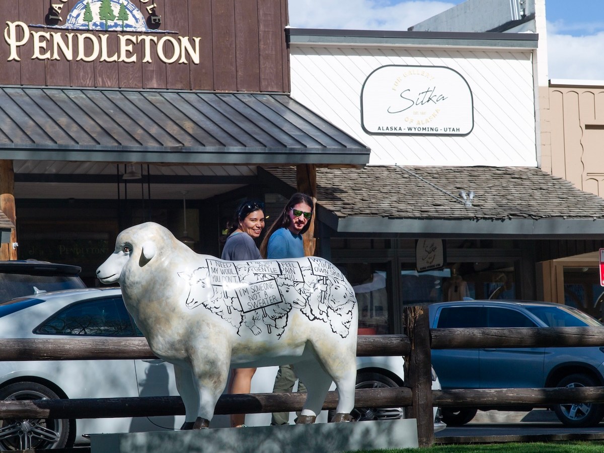PETA anti-wool statue in Jackson a potential suit in sheep’s clothing
