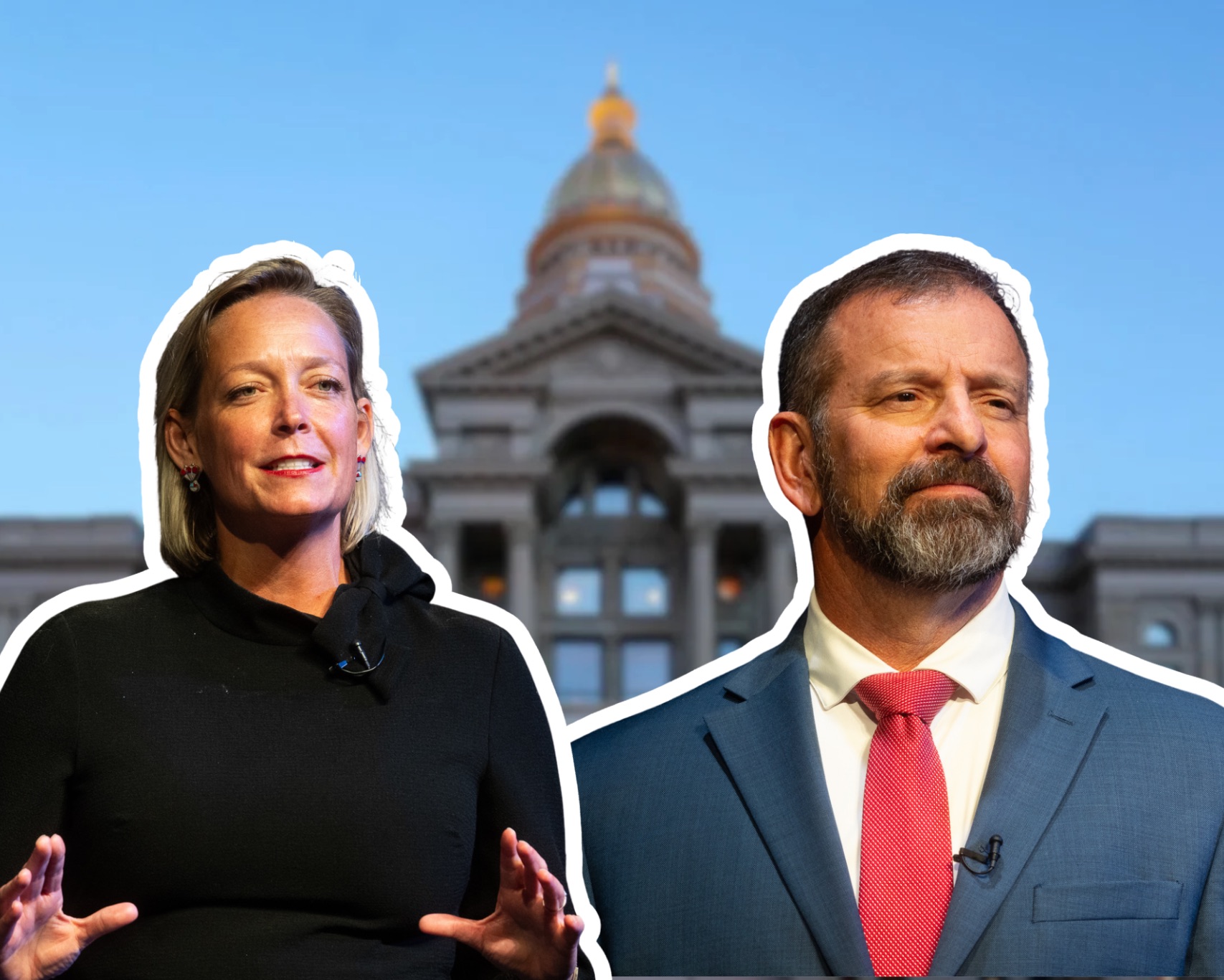 Photo: wyofile.com Eric Barlow Out-Raises Rebecca Bextel in Wyoming Governor's Race