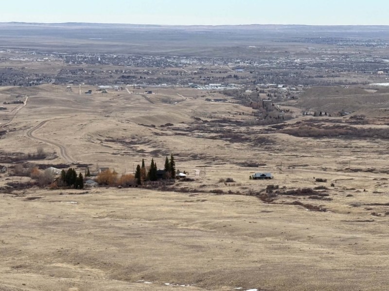 A view of Casper from Casper Mountain
