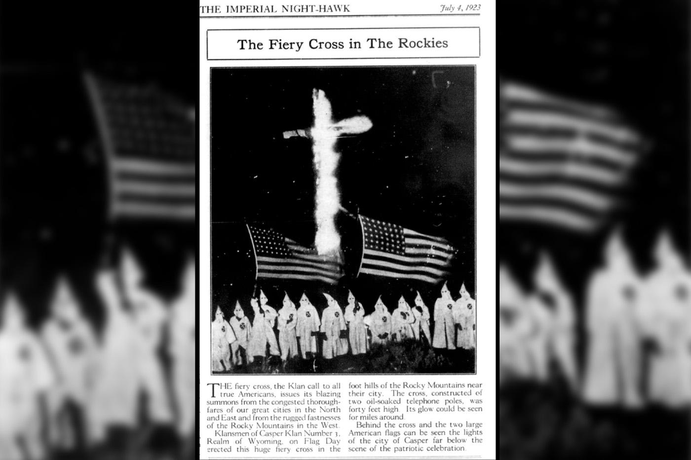 When the invisible empire came to Wyoming