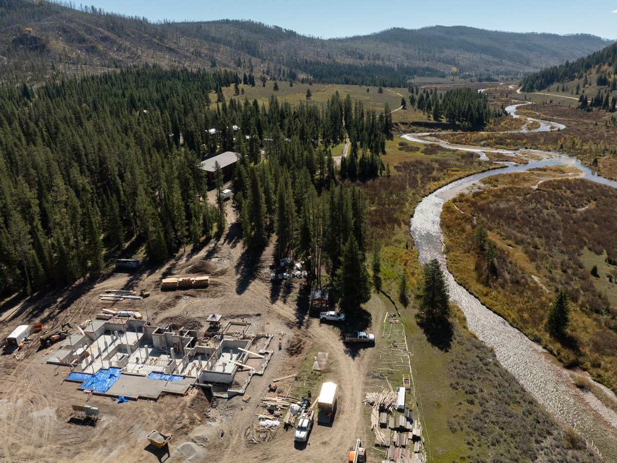 Joe Ricketts' The Hawken development outside Jackson, Wyoming.