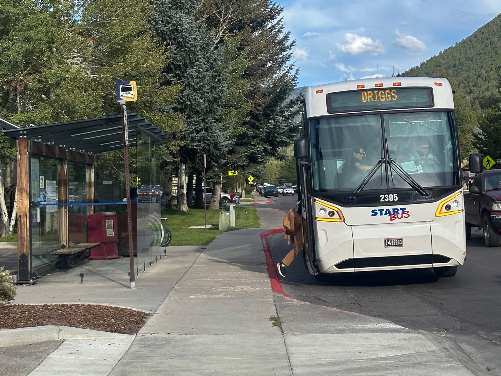 A START Bus in Jackson