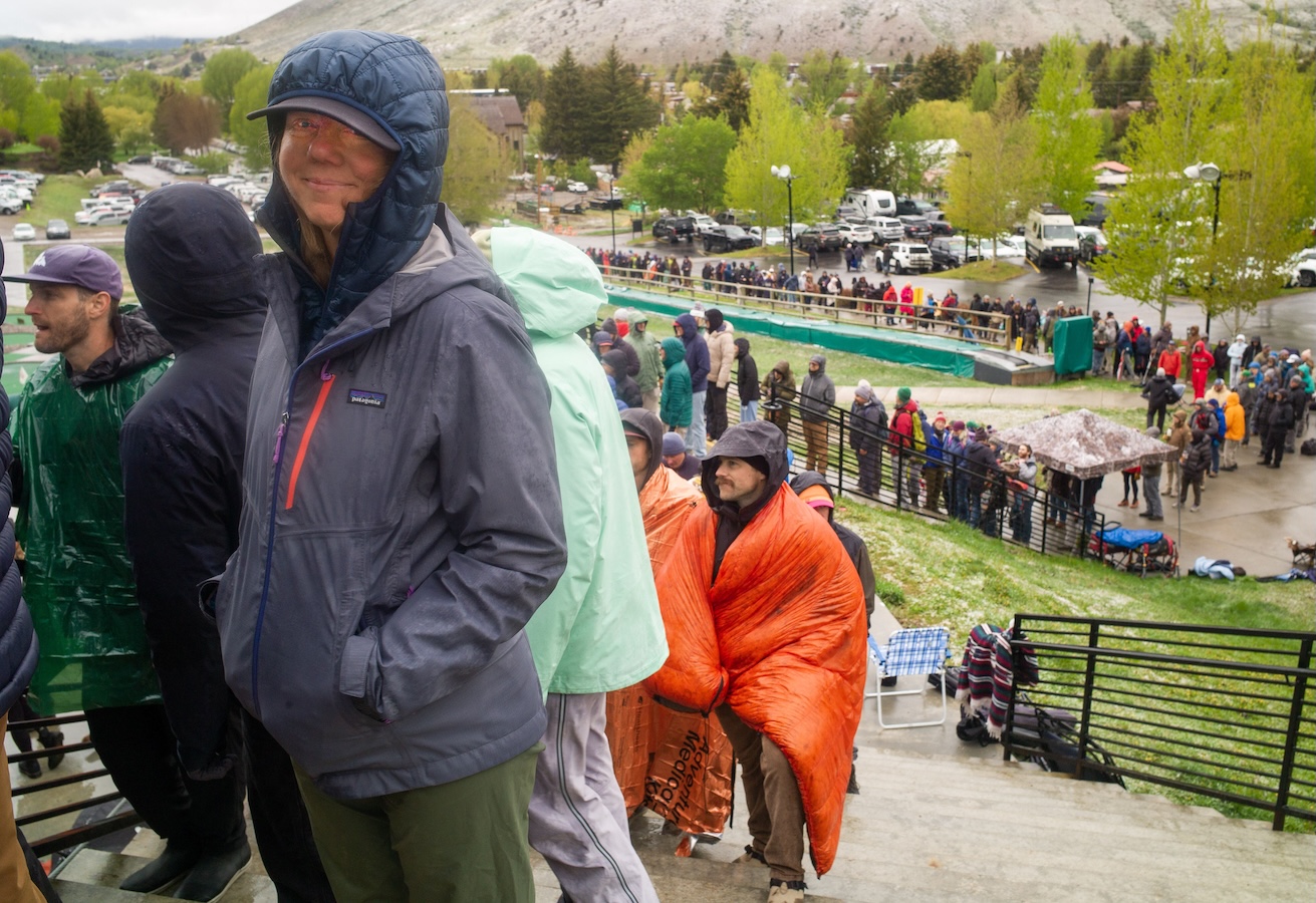 Little panic in Widespread ticket line