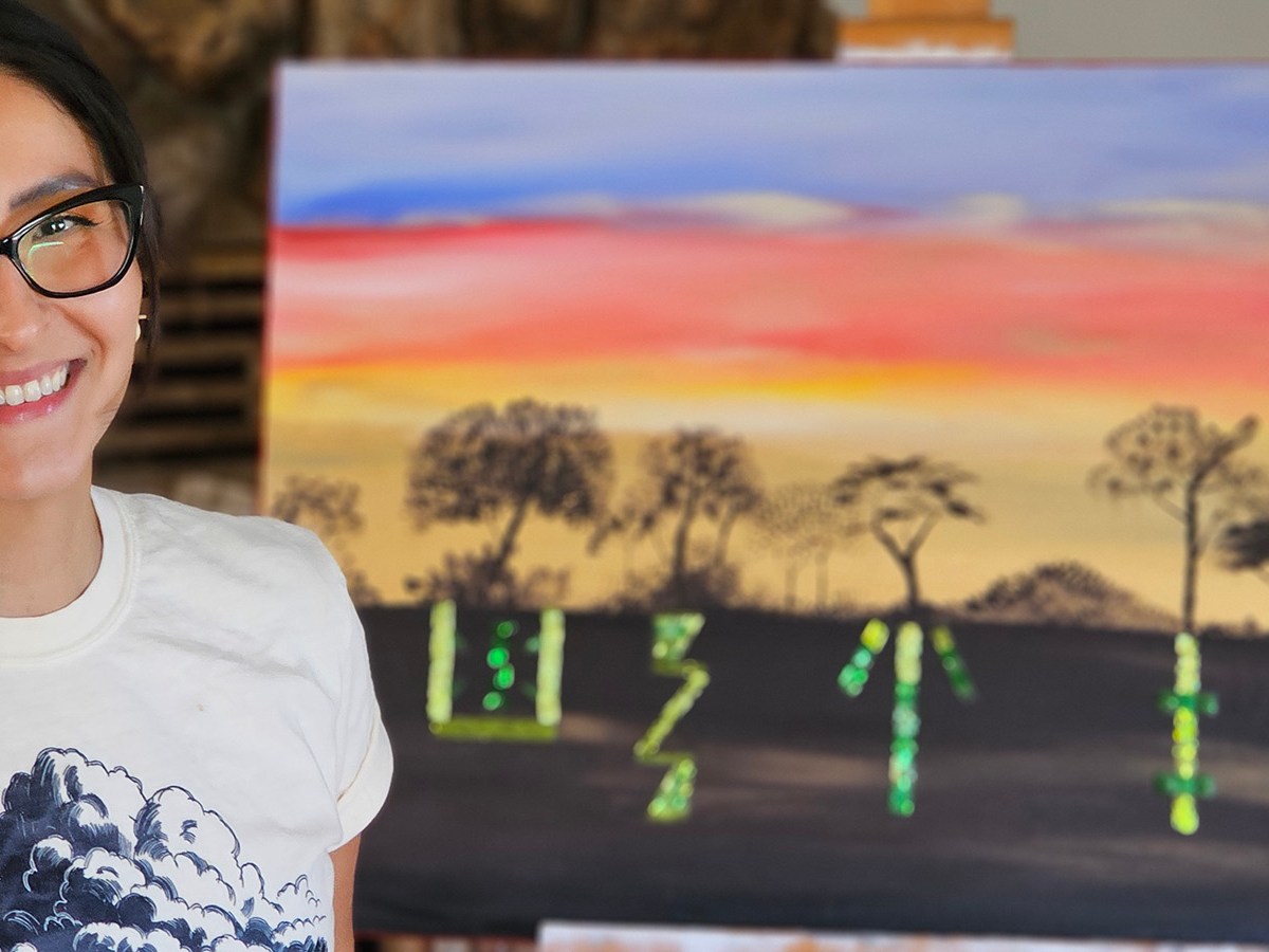 On Wind River Reservation, artist Sarah Ortegon finds healing via visual expression