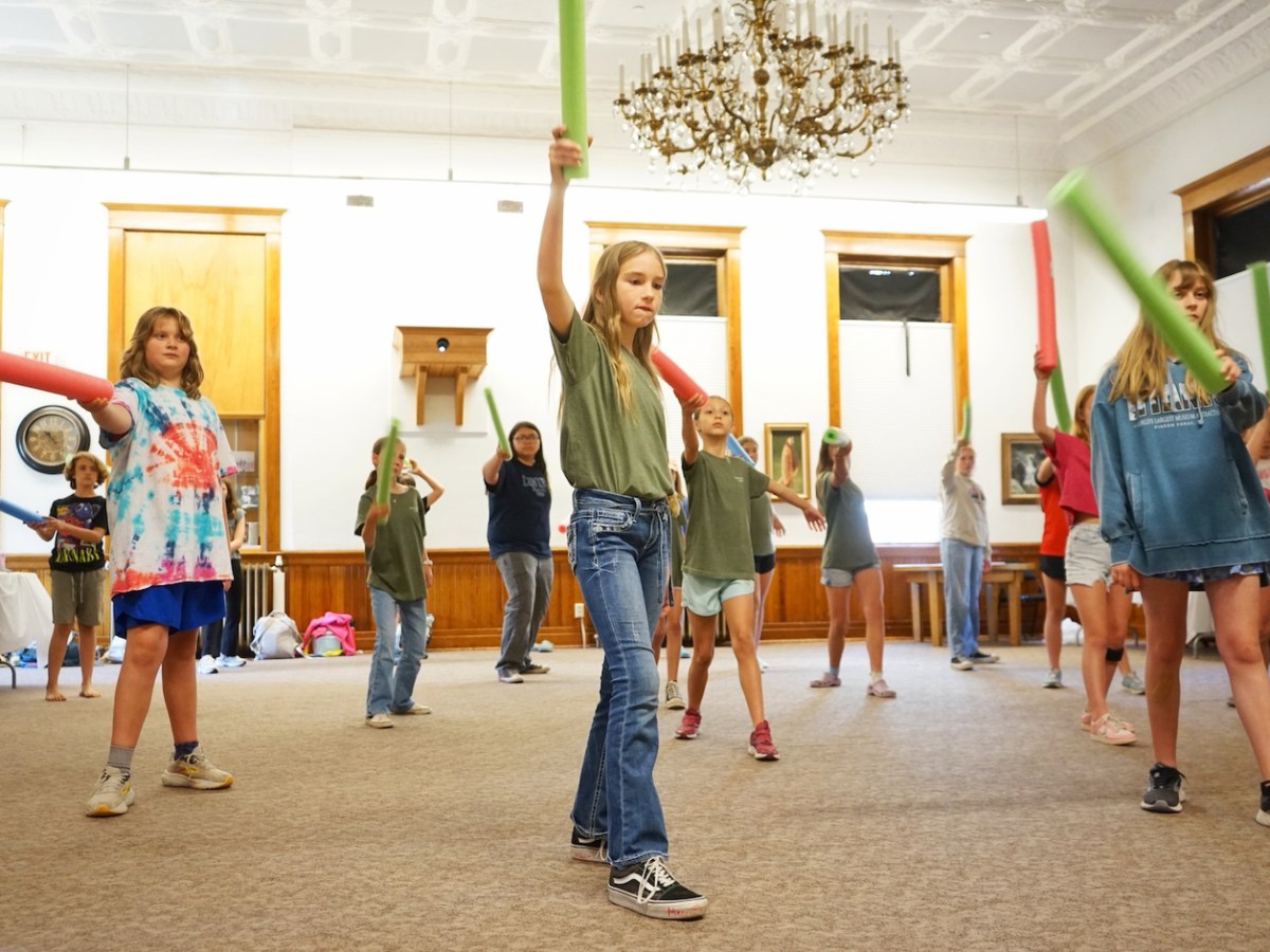 Swordplay, shipwreck and soliloquies at Wyoming Shakespeare camp