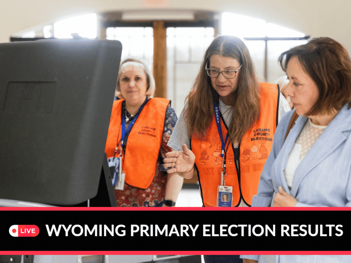 Live results from Wyoming’s 2026 primary elections
