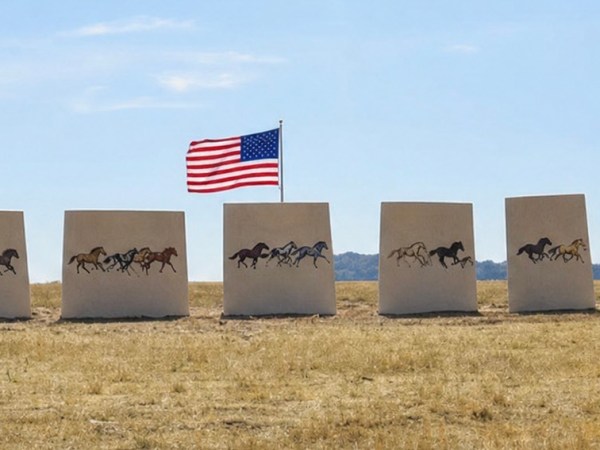 Bucking the wind: Wyoming artists transform wind blade into snowfence