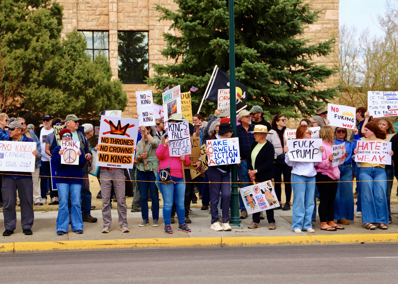 Across the state, Wyomingites protest war in Iran, immigration policies ...